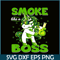 PNG14102341-420 Unicorn Smoke Like A Boss Shirt Weed Pot Leaf Marijuana T-Shirt Png.png