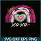 VLT21102393-Rainbow XOXO PNG, Sweet Valentine PNG, Valentine Holidays PNG.png
