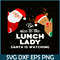 PNG14102387-Be Nice To The Lunch Lady Santa Is Watching T Shirt Xmas T-Shirt Png.png