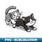 CAT-ch me if you can - PNG Transparent Digital Download File for Sublimation