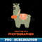 Llama Photographer - PNG Transparent Sublimation File