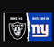 Las Vegas Raiders and New York Giants Divided Flag 3x5ft.png