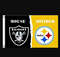 Las Vegas Raiders and Pittsburgh Steelers Divided Flag 3x5ft.png