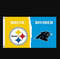 Pittsburgh Steelers and Carolina Panthers Divided Flag 3x5ft.png