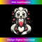 Ferret Holding Heart Valentine's Day Cute Valentine  0654.jpg