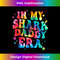 In my Shark Daddy Era Tie dye Funny Shark Fathers day - PNG Transparent Sublimation Design