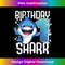 Birthday Shark 1st Birthday Boy Shark 1 Year Shark - Professional Sublimation Digital Download