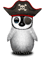 Cute Baby Penguin Pirate .png