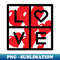 Love Box - Instant PNG Sublimation Download