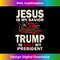 DS-20231219-16470_Womens Jesus is my Savior Trump is still my President V-Neck.jpg