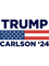 President Donald Trump VP Tucker Carlson 2024 Elections American Flag.png