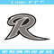 Rider University logo embroidery design,NCAA embroidery,Sport embroidery,logo sport embroidery,Embroidery design.jpg