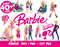 Barbie Bundle Files For Cricut vector logo svg silhouette doll eps Bestseller.jpg