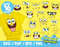Spongebob Faces Bundle Digital Download ClipArt Graphic Wall Deco Vector SVG PNG DXF Eps Vinyl Cricut.jpg