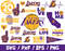 Lakers SVG Bundle Los Angeles NBA Nation Shirt Cricut Basketball Mamba Mentality Dna.png