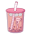 Cute Axolotl Swimming In Bubble Tea .png