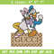 Daisy And Donald Duck Gucci Embroidery design, Disney Embroidery, cartoon design, Embroidery File, Instant download..jpg