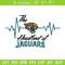 The heartbeat of Jacksonville Jaguars embroidery design, Jaguars embroidery, NFL embroidery, logo sport embroidery..jpg
