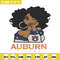 Auburn Tigers girl embroidery design, NCAA embroidery, Embroidery design, Logo sport embroidery,Sport embroidery.jpg