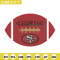 Ball San Francisco 49ers embroidery design, 49ers embroidery, NFL embroidery, sport embroidery, embroidery design..jpg