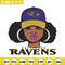Baltimore Ravens Girl embroidery design, Ravens embroidery, NFL embroidery, logo sport embroidery, embroidery design..jpg