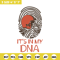 It's In My Dna Cleveland Browns embroidery design, Cleveland Browns embroidery, NFL embroidery, logo sport embroidery..jpg