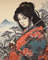 Japanese Ukiyo-e Print PRINTABLE Art, Japanese Gallery Wall Art Digital Print Instant Download 105.jpg