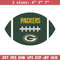 Green Bay Packers Ball embroidery design, Packers embroidery, NFL embroidery, sport embroidery, embroidery design..jpg