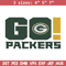 Green Bay Packers Go embroidery design, Packers embroidery, NFL embroidery, logo sport embroidery, embroidery design..jpg