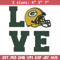 Green Bay Packers Love embroidery design, Green Bay Packers embroidery, NFL embroidery, logo sport embroidery..jpg
