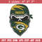 Green Bay Packers Skull embroidery design, Green Bay Packers embroidery, NFL embroidery, logo sport embroidery..jpg