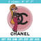 Chanel pink girl Embroidery Design, Chanel Embroidery, Embroidery File, Brand Embroidery, Logo shirt, Digital download.jpg
