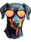 Natural Ear Doberman with Sunglasses.png