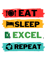 eat sleep excel repeat funny excel gifts.png