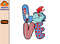 Love Cat In The Hat Png, Dr. Seuss Png,Red Fish Png, Happy Valentine Day Png, Dr.Seuss Day.jpg