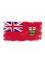 Canada Friendly Manitoba Flag - Vintage  .png