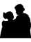 anakin and padme silhouette .png