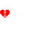 I Heart GabaLove Gaba Fitted V-Neck .png