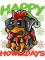 Dog Rottweiler Happy Howlidays Rottweiler Elf Dog Merry Christmas Dogs.png