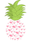 Flamingo Pineapple Pink Bird Tropical Summer.png