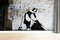 Banksy Maid Graffiti Wall Decals, Abstract Wallpaper, Banksy Woman Wallpaper, Woman Graffiti Wall Paper, Wall Covering, Loft Wall Art,.jpg