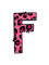 Letter F Pink Leopard.png
