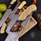 ustom Handmade Damascus Steel Chef Knives 5 Pc Set, BBQ Knife Bundle, Kitchen Cutlery Gift Set, Housewarming Gift, Kitchen Knives For Dad