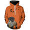 Best Pheasant Hunting Dogs Orange Hoodie 3D, Personalized All Over Print Hoodie 3D V13