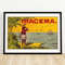 Iracema - Matchbox Print - Sweden Wall Art - Vintage Sweden Art - Matchbox Wall Poster - Vintage Poster Print.jpg