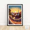 Barcelona Travel Poster Print  Birthday present  Wedding anniversary gift.jpg