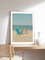 Beach Poster, Vacant Chair by Laura Sanchez, Vacation, Minimalist Photography, museum quality paper.jpg