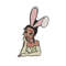 Girl bunny Embroidery design, Girl bunny Embroidery, Cartoon design, Embroidery File, logo shirt, Digital download..jpg