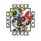 Powerpuff girl gucci Embroidery design, logo Embroidery, cartoon design, Embroidery File, gucci logo, Instant download..jpg