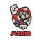 Mario Embroidery design, The Super Mario Bros Embroidery, Embroidery File, logo design, logo shirt, Digital download..jpg